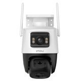 Imou Outdoor Camera Cruiser Dual 2 PRO (IPC-S7XFP-8U0WED), 4+4MP, AI IMOU SENSE, Wi-Fi 6, Dual IR, PT, Alarm, IP65, Alb