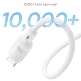 Cablu Baseus PicoGo (P10376800311-00), Magnetic, Type-C to Type-C, 240W, Fast Charging, 480Mbps, Silicone, 1m, Albastru
