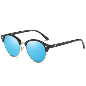 Techsuit Sunglasses Polarized (66612), for Men, with UV Protection, Auriu / Blue