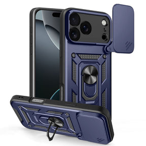 Husa de protectie Techsuit CamShield Series compatibil cu iPhone 17 Pro Max, Albastru
