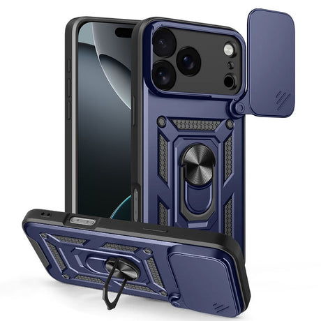 Husa de protectie Techsuit CamShield Series compatibil cu iPhone 17 Pro Max, Albastru