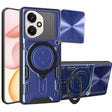 Husa de protectie Techsuit CamGuard Pro compatibil cu Honor 400, Albastru