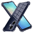 Husa de protectie Techsuit Shockproof Clear Silicone compatibil cu Samsung Galaxy A06, Negru Fumuriu