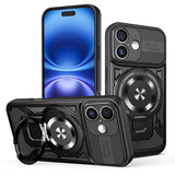Husa de protectie Techsuit RuggedCam compatibil cu iPhone 16 Plus, Negru