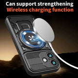 Husa de protectie Techsuit RuggedCam compatibil cu iPhone 17, Negru