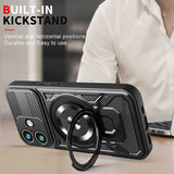 Husa de protectie Techsuit RuggedCam compatibil cu iPhone 17, Albastru