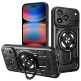 Husa de protectie Techsuit RuggedCam compatibil cu iPhone 17 Pro Max, Negru