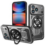 Husa de protectie Techsuit RuggedCam compatibil cu iPhone 17 Pro Max, Gri