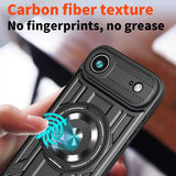 Husa de protectie Techsuit RuggedCam compatibil cu iPhone 17 Air, Negru