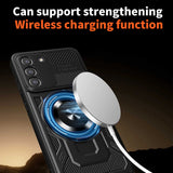 Husa de protectie Techsuit RuggedCam compatibil cu Samsung Galaxy S21 FE 5G, Mov