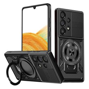 Husa de protectie Techsuit RuggedCam compatibil cu Samsung Galaxy A33 5G, Negru