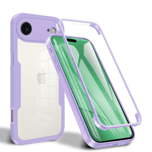Folie de protectie Techsuit ColorVerse 360 Series + compatibil cu iPhone 17 Air, Mov