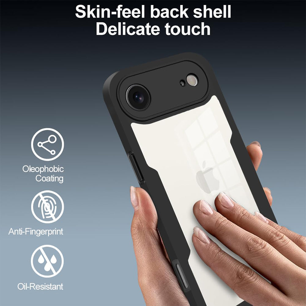 Folie de protectie Techsuit ColorVerse 360 Series + compatibil cu iPhone 17 Air, Albastru