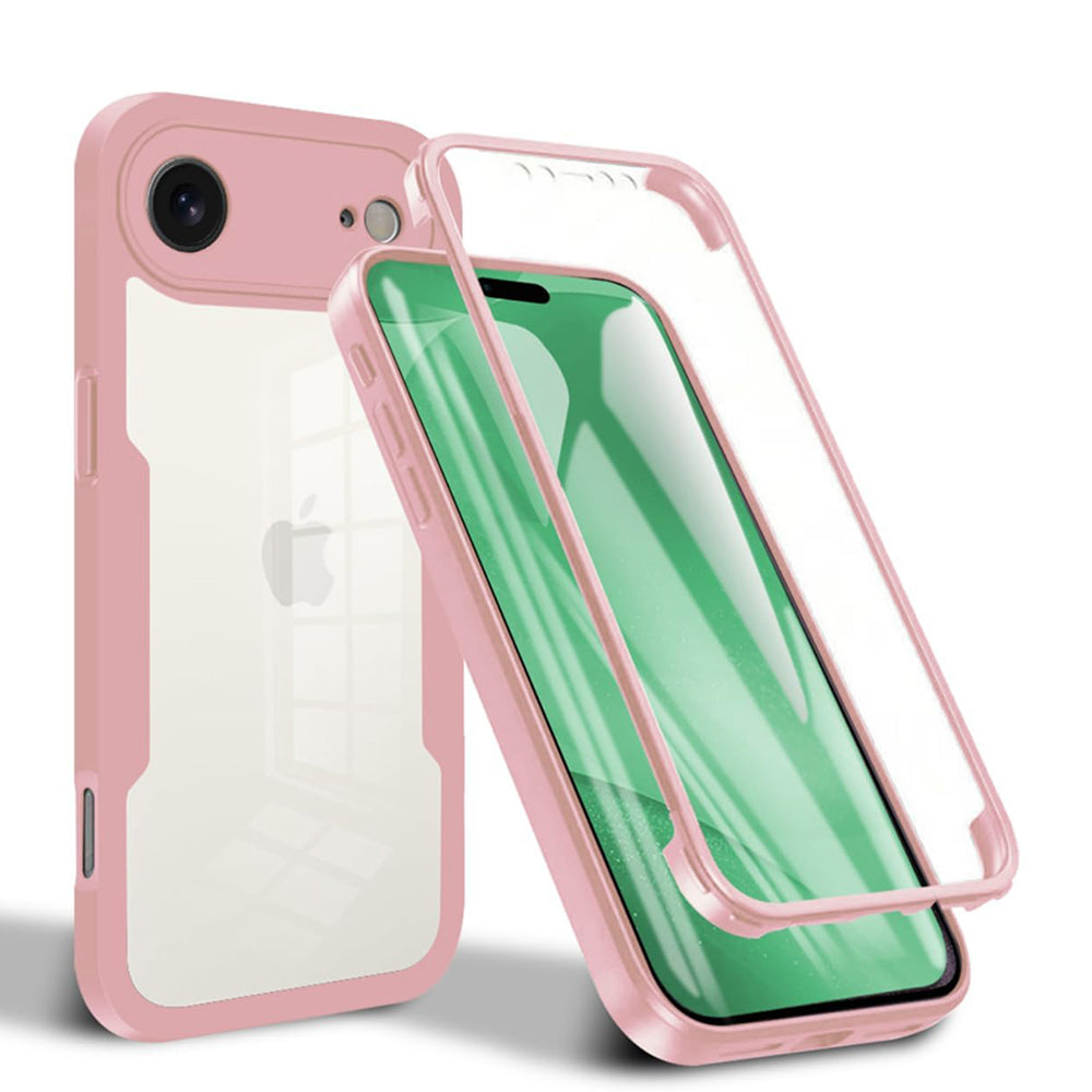 Folie de protectie Techsuit ColorVerse 360 Series + compatibil cu iPhone 17 Air, Roz