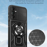 Husa de protectie Techsuit RuggedCam compatibil cu Samsung Galaxy A14 4G / A14 5G, Negru