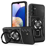 Husa de protectie Techsuit RuggedCam compatibil cu Samsung Galaxy A14 4G / A14 5G, Negru