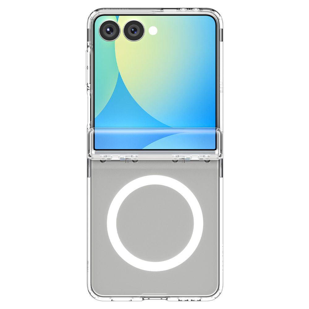 Husa de protectie Spigen Ultra Hybrid Pro MagSafe (ACS09559) compatibil cu Samsung Galaxy Z Flip7, Transparent