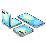 Husa de protectie Spigen Ultra Hybrid Pro MagSafe (ACS09559) compatibil cu Samsung Galaxy Z Flip7, Transparent