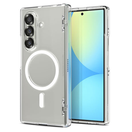 Husa de protectie Spigen Ultra Hybrid Pro MagSafe (ACS09546) compatibil cu Samsung Galaxy Z Fold7, Transparent