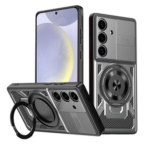 Husa de protectie Techsuit RuggedCam compatibil cu Samsung Galaxy S24 / S25, Gri