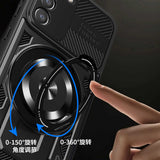 Husa de protectie Techsuit RuggedCam compatibil cu Samsung Galaxy A35 5G, Negru