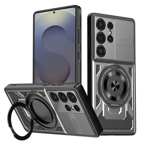 Husa de protectie Techsuit RuggedCam compatibil cu Samsung Galaxy S25 Ultra, Gri