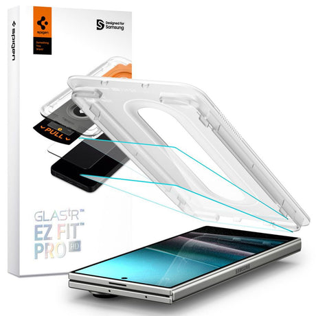 Folie sticlă Spigen Glas.tR EZ-FIT Pro HD pentru Galaxy Z Fold7 / Galaxy Z Fold8 Ultra, transparentă