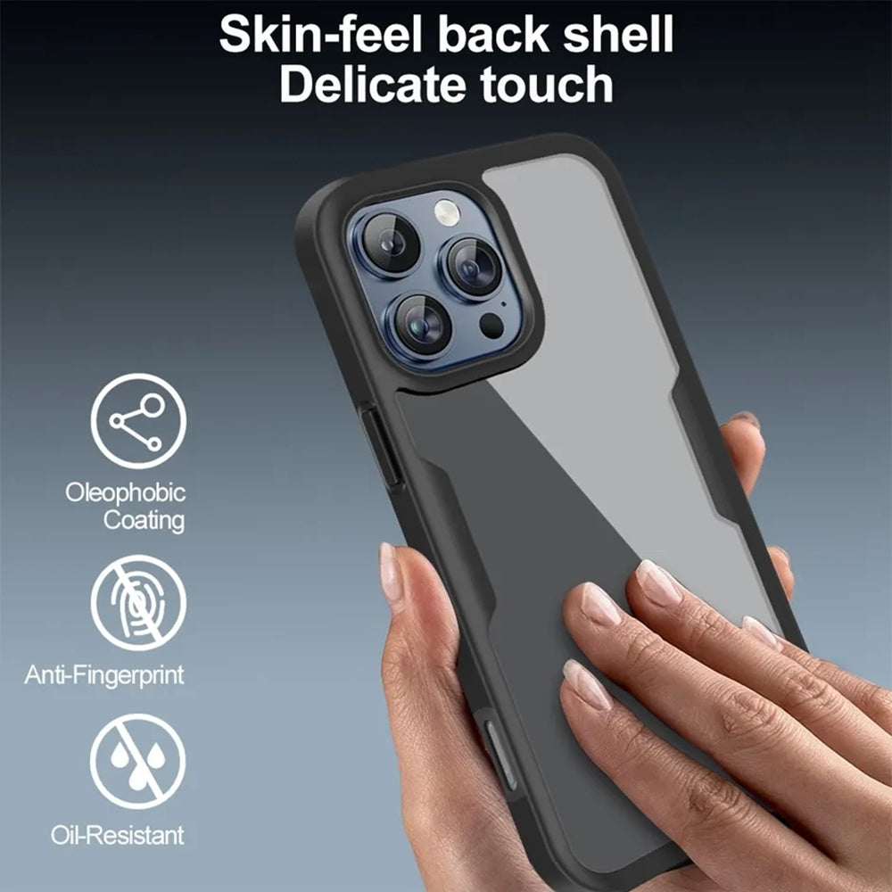 Folie de protectie Techsuit ColorVerse 360 Series + compatibil cu iPhone 17 Pro Max, Roz