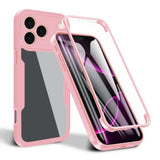 Folie de protectie Techsuit ColorVerse 360 Series + compatibil cu iPhone 17 Pro, Roz