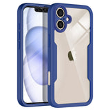 Folie de protectie Techsuit ColorVerse 360 Series + compatibil cu iPhone 17, Albastru