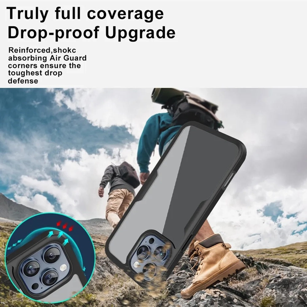 Folie de protectie Techsuit ColorVerse 360 Series + compatibil cu iPhone 17, Albastru