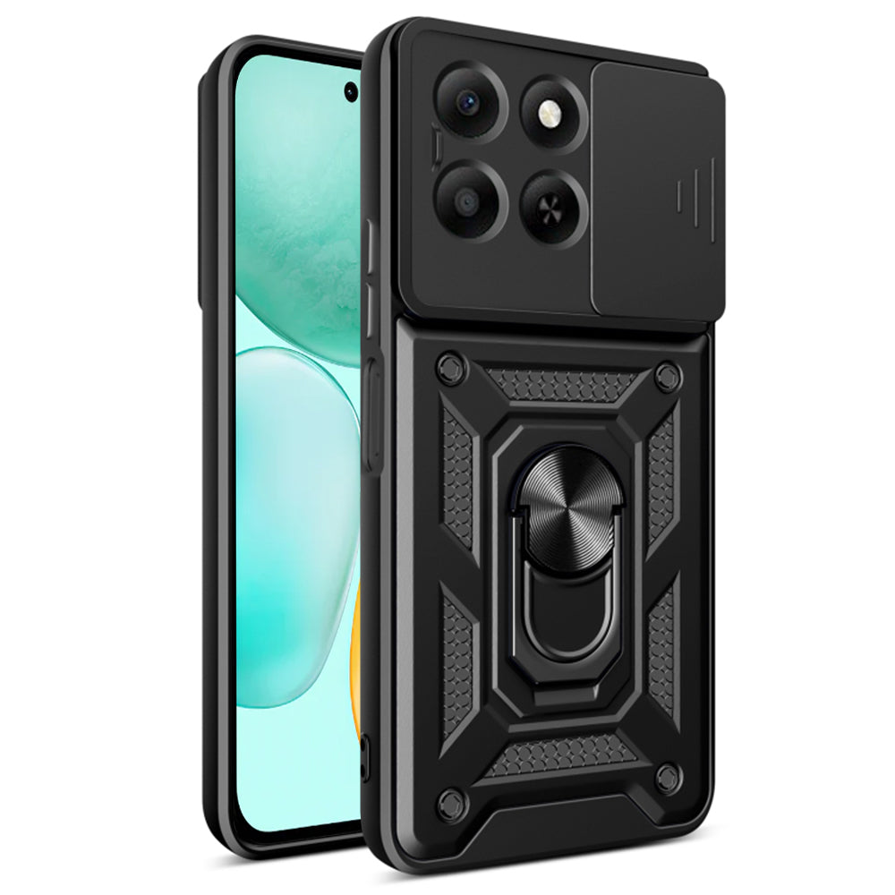 Husa de protectie Techsuit CamShield Series compatibil cu Honor X6c, Negru