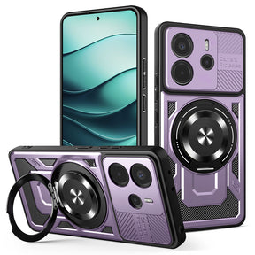 Husa de protectie Techsuit RuggedCam compatibil cu Xiaomi Redmi Note 14 5G, Mov