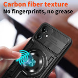 Husa de protectie Techsuit RuggedCam compatibil cu Samsung Galaxy A06, Mov