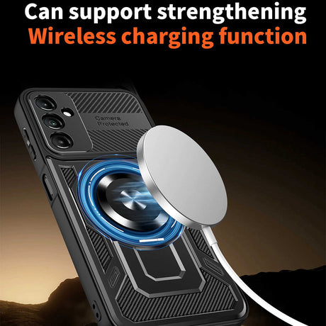 Husa de protectie Techsuit RuggedCam compatibil cu Samsung Galaxy A05s, Mov