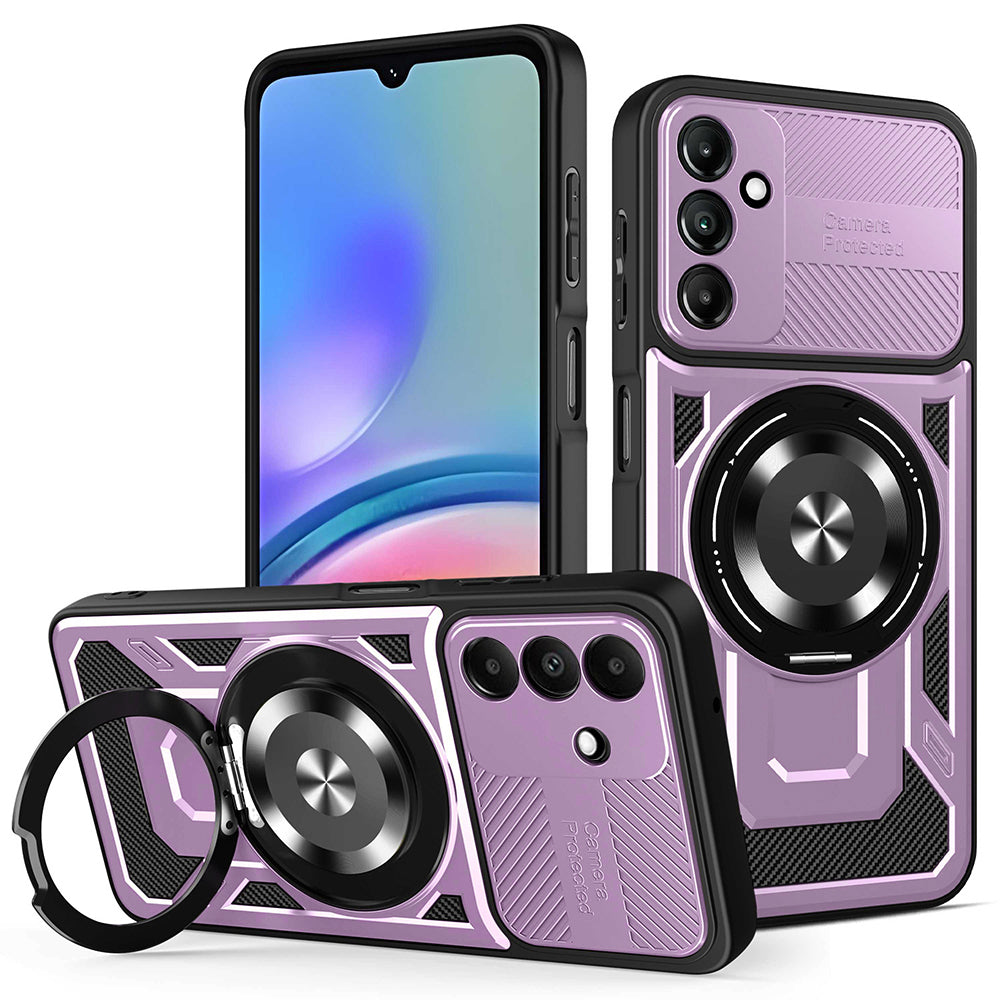 Husa de protectie Techsuit RuggedCam compatibil cu Samsung Galaxy A05s, Mov