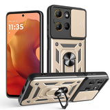 Husa de protectie Techsuit CamShield Series compatibil cu Motorola Moto G15 / G15 Power / G17 / G17 Power, Auriu