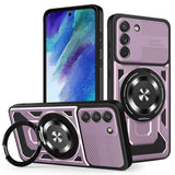 Husa de protectie Techsuit RuggedCam compatibil cu Samsung Galaxy S21 FE 5G, Mov
