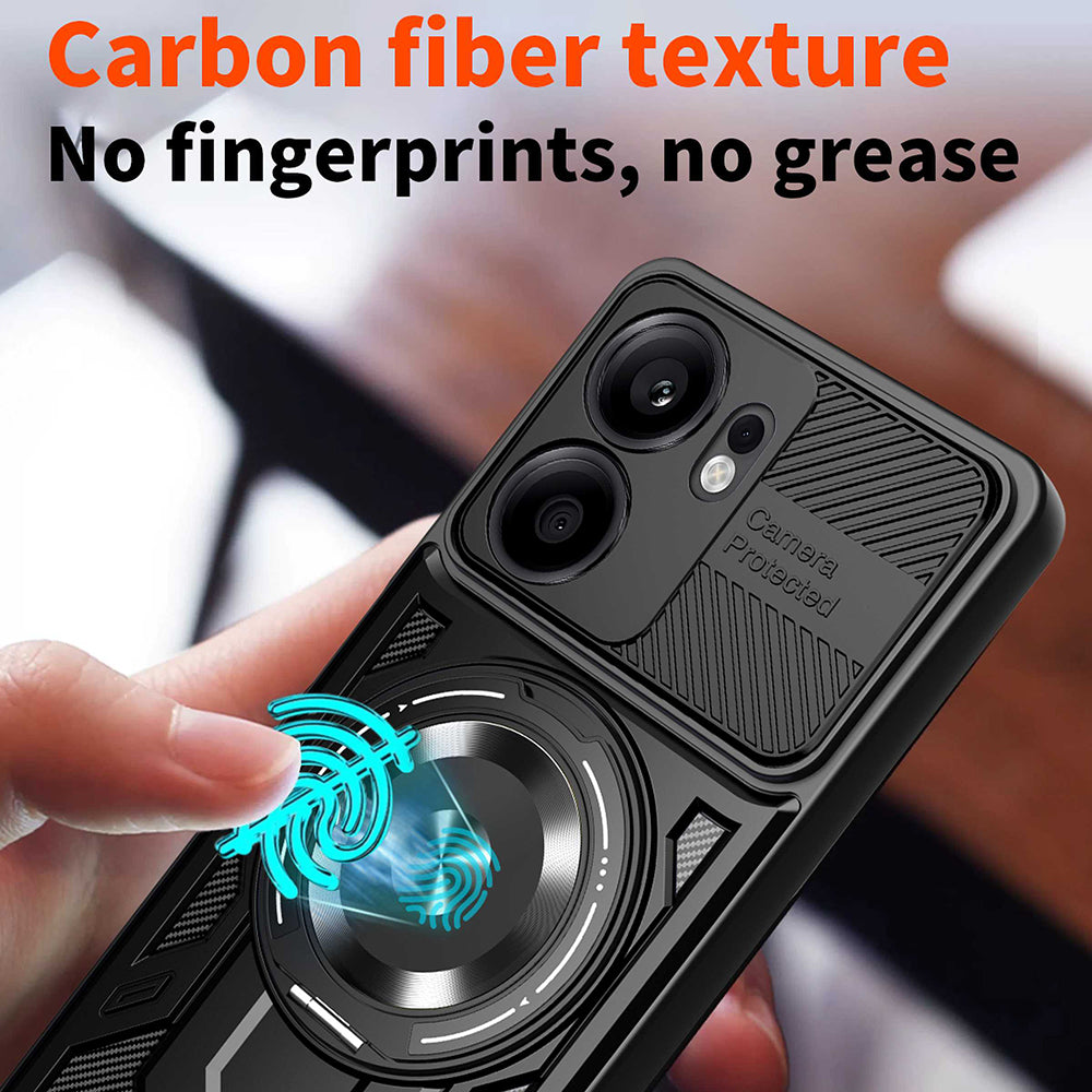Husa de protectie Techsuit RuggedCam compatibil cu Oppo Reno13 F 4G / Reno13 F 5G / Reno13 FS 5G, Mov