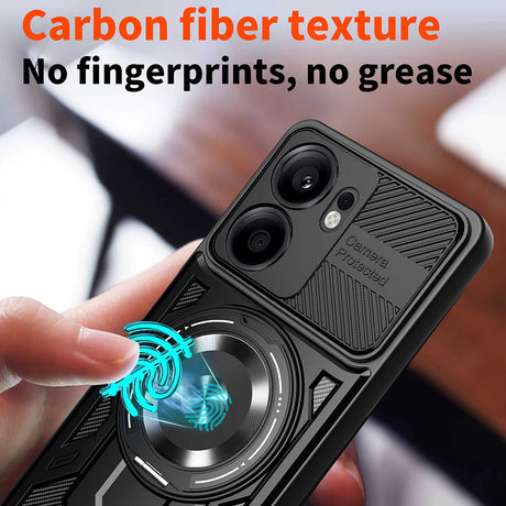 Husa de protectie Techsuit RuggedCam compatibil cu Oppo Reno13 F 4G / Reno13 F 5G / Reno13 FS 5G, Mov