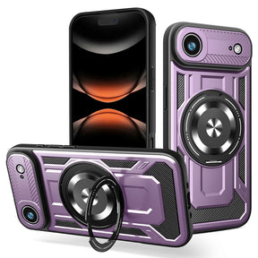 Husa de protectie Techsuit RuggedCam compatibil cu iPhone 17 Air, Mov