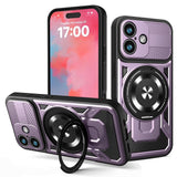 Husa de protectie Techsuit RuggedCam compatibil cu iPhone 17, Mov