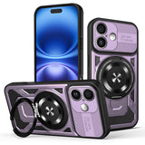 Husa de protectie Techsuit RuggedCam compatibil cu iPhone 16 Plus, Mov
