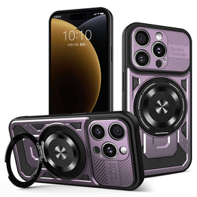 Husa de protectie Techsuit RuggedCam compatibil cu iPhone 15 Pro Max, Mov