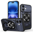 Husa de protectie Techsuit RuggedCam compatibil cu iPhone 16 Plus, Albastru