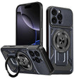 Husa de protectie Techsuit RuggedCam compatibil cu iPhone 16 Pro, Albastru