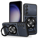 Husa de protectie Techsuit RuggedCam compatibil cu Samsung Galaxy S23, Albastru