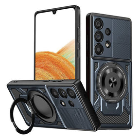 Husa de protectie Techsuit RuggedCam compatibil cu Samsung Galaxy A33 5G, Albastru