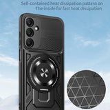 Husa de protectie Techsuit RuggedCam compatibil cu Samsung Galaxy A25 5G, Albastru