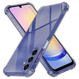 Husa de protectie Techsuit Shockproof Clear Silicone compatibil cu Samsung Galaxy A25 5G, Negru Fumuriu